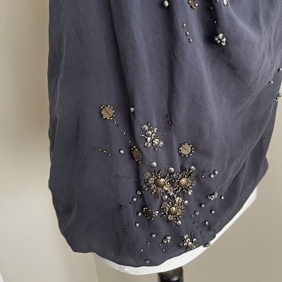 Robbi Nikki Embellished Beaded Tank Top M y2k whimsigoth fairy grunge indie - Picture 7 of 16